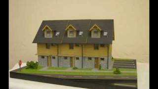 preview picture of video 'The making of a REAL ESTATE MODEL (Scale 1:50)'