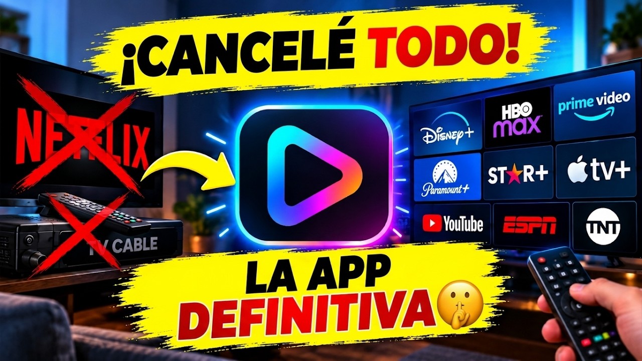 Adiós a Netflix y el Cable: Esta APP Reemplaza a TODAS 🤫