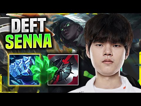 DEFT SENNA NEW BUILD IS INSANE! *TANKY SENNA* - HLE Deft Plays Senna ADC vs Draven! | Season 11