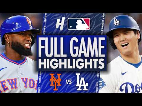 LA다저스 VS 뉴욕메츠 4:0 MLB 스포츠하이라이트