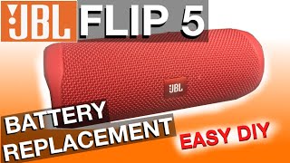 Battery Replacement for JBL FLIP 5 (How to DIY)