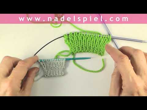 Stricken mit eliZZZa * Italienischer Maschenanschlag * Runder Anschlag * Schlauchanschlag