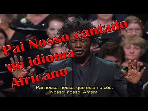 Olha o que aconteceu ao cantar PAI NOSSO em dialeto Africano