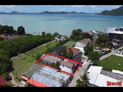 868 sqm Flat Land with Sea Views for Sale in Rawai. Ideal to build 4 Sky Villas