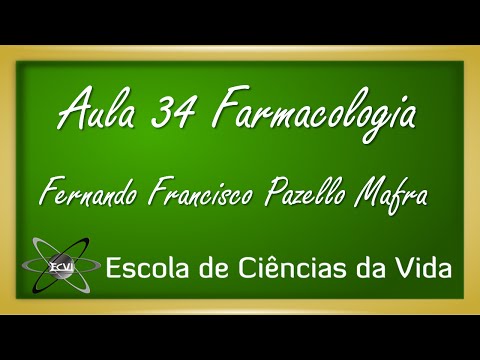 Farmacologia: Aula 34 - Agonistas adrenérgicos - efeitos gerais da adrenalina - parte 3