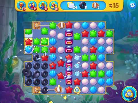 Fishdom level 8048 no boosters フィッシュダム ノーマル [Friend's]