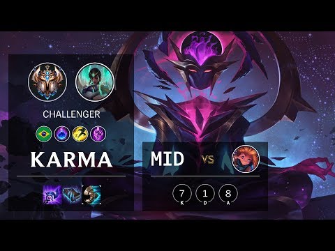 Karma Mid vs Zoe - BR Challenger Patch 10.10