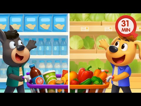 Police's Day Off | Fun Story | Kids Cartoon | Safety Rules | Sheriff Labrador