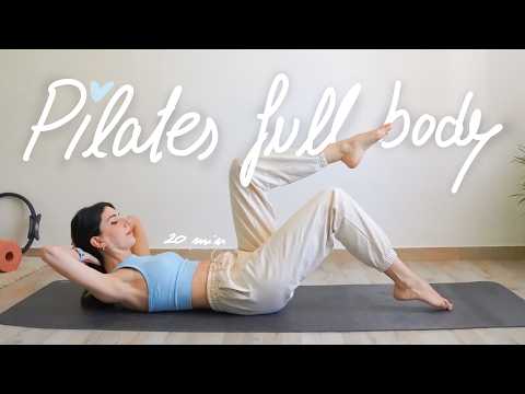 20Min PILATES (guided in Italian) Full Body Workout | At home Pilates exercises for EVERY DAY