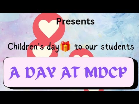 A day at MDCP PART OF CHILDREN'S DAY "A DAY AT MDCP" #trending #trendingshorts #childrensday
