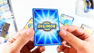 Opening Old School Digimon Cards From 1999