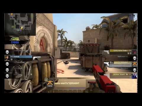 CS:GO stfn 1v5 @de_mirage