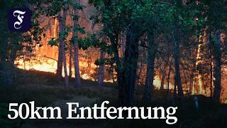 Waldbrand nahe Paris ausgebrochen