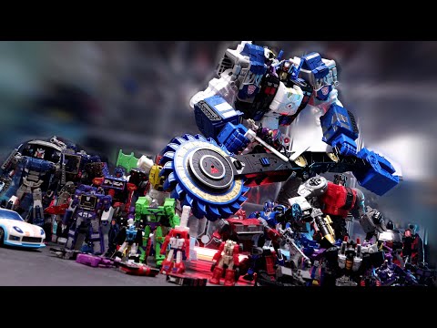 Transformers stop motion：30 toys in 3 minutes