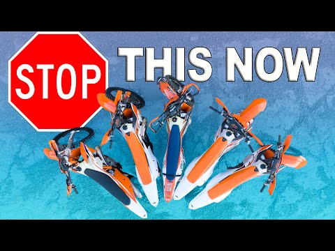 How to warm up a 2 stroke dirt bike motor and not foul your plug