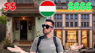 CHEAP vs EXPENSIVE HOTEL - BUDAPEST Edition