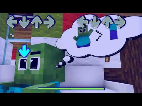 Monster-School-Fat-Baby-Zombie-CHALLENGE-Funny-Video Part 2 Friday Night Funkin' FNF Music.