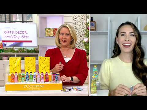L'Occitane 20-Piece Hand Cream Anniversary Collection on QVC