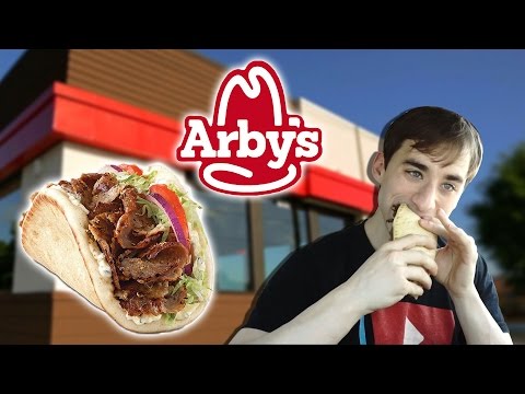 Arby's Traditional Greek Gyro- Food Review #226 - YouTube