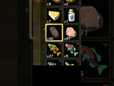 How To Use Dark Clump Totk  #zelda #totk #tearsofthekingdom