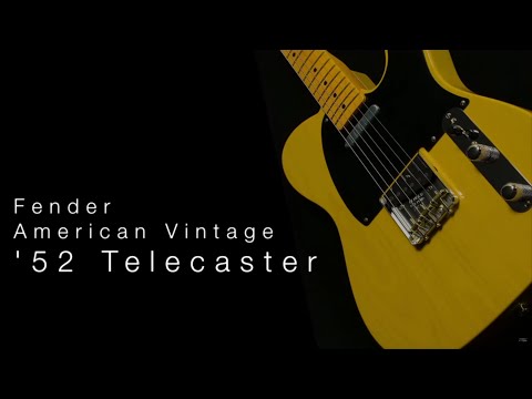 Fender American Vintage 1952 Telecaster • Wildwood Guitars Overview
