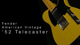 Video thumbnail for Fender American Vintage 1952 Telecaster • Wildwood Guitars Overview by Wildwood Guitars