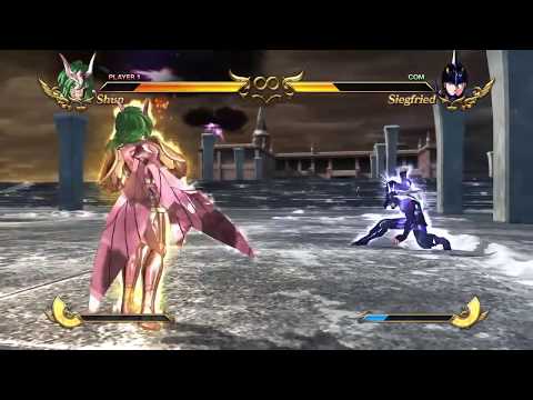 Saint Seiya: Soldiers' Soul - Shun vs Siegfried