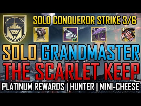 Solo Grandmaster - The Scarlet Keep (Platinum Rank)