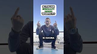 Is Italian Specialty Dining Worth It on Carnival Panorama? #fallintoshorts