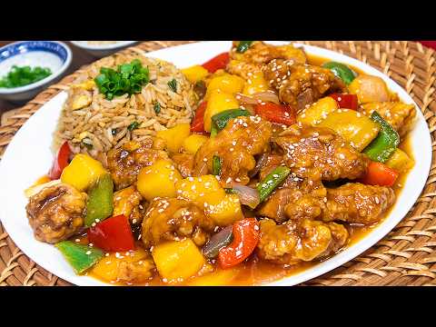Pollo con Piña ESTILO ORIENTAL | RECETA PERUANA | Sazón y Corazón