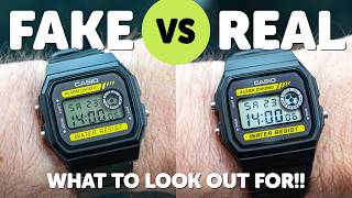 REAL vs FAKE #CASIO: Easy Ways to SPOT THE DIFFERENCE