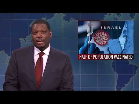SNL's Michael Che makes joke about Israel not vaccinating Palestinians 2/20/2021