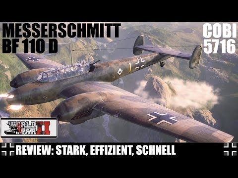 REVIEW: MESSERSCHITT BF 110 D [COBI 5716] - STARK, EFFIZIENT, SCHNELL