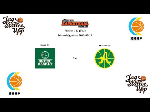 Skuru IK (F03 - Lag 1) mot Alvik Basket - EB - 2015-05-15