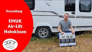 Vorstellung EMUK Air Lift 2er-Set Druckluft-Hebekissen | fendtcaravanfan