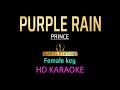 PURPLE RAIN - Jessie J. (Female Key) HD KARAOKE