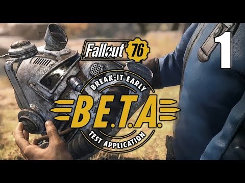 Adventures with Maxine - Fallout 76 BETA [01] Let's Play Walkthrough - Ep. 1