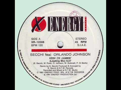 Stefano Secchi Featuring Orlando Johnson ‎– Keep On Jammin' (loading mix)