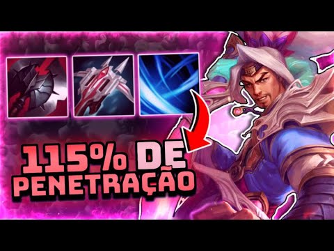 PENETRATING YASUO: A TRUE DAMAGE BUILD WITH 115% ARMOR PENETRATION