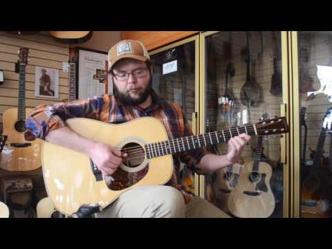 M.J. Franks Legacy Dreadnought, Adirondack Red Spruce, Brazilian Rosewood - VIDEO image 17