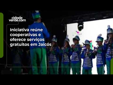 Iniciativa reúne cooperativas e oferece serviços gratuitos em Jaicós