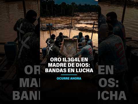 ¡GUERRA POR EL ORO! Enfrentamientos y terror en Madre de Dios 🚨 #ATVNoticias