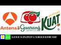 LOGO HISTORY WK 80 Antena 3 Spain Guaraná Antarctica Guaraná Kuat