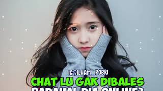 Download lagu STORY'WA (chat mu gak dibalas') YOU ARE NOT PRIORITY YOU KNOW?? mp3