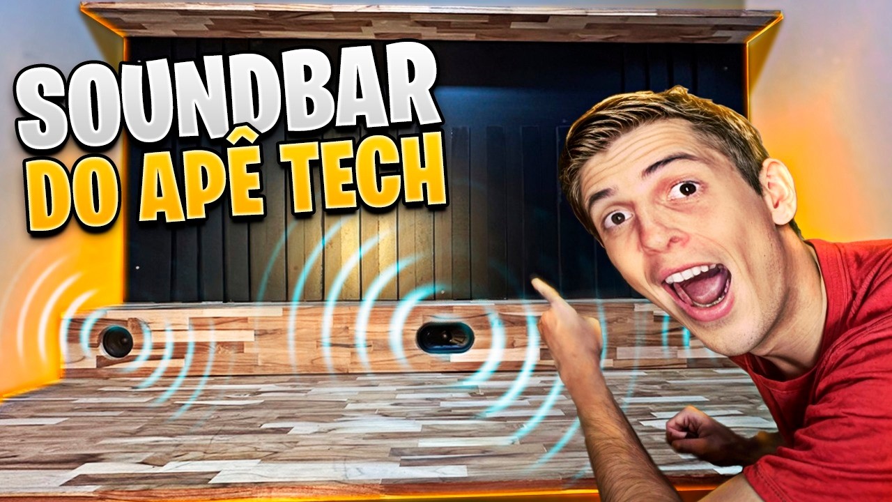 MONTEI O SISTEMA DE SOM DO APARTAMENTO INTELIGENTE