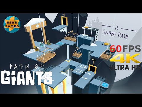 Path of Giants: Level 15 SNOWY DASH , iOS/Android Walkthrough