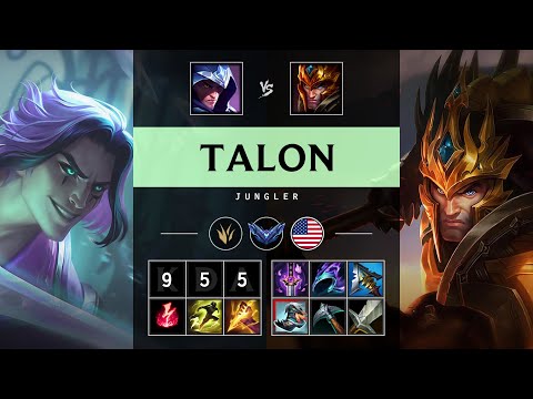 Talon Jungle vs Jarvan IV - NA Diamond Patch 25.13