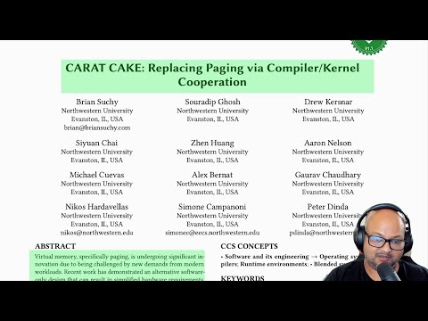 Read a paper: Replacing Paging with Compiler/Kernel Cooperation
