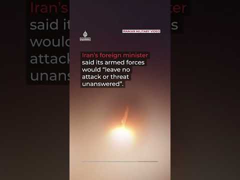 Iran fires missiles at US bases carrying images of killed commanders