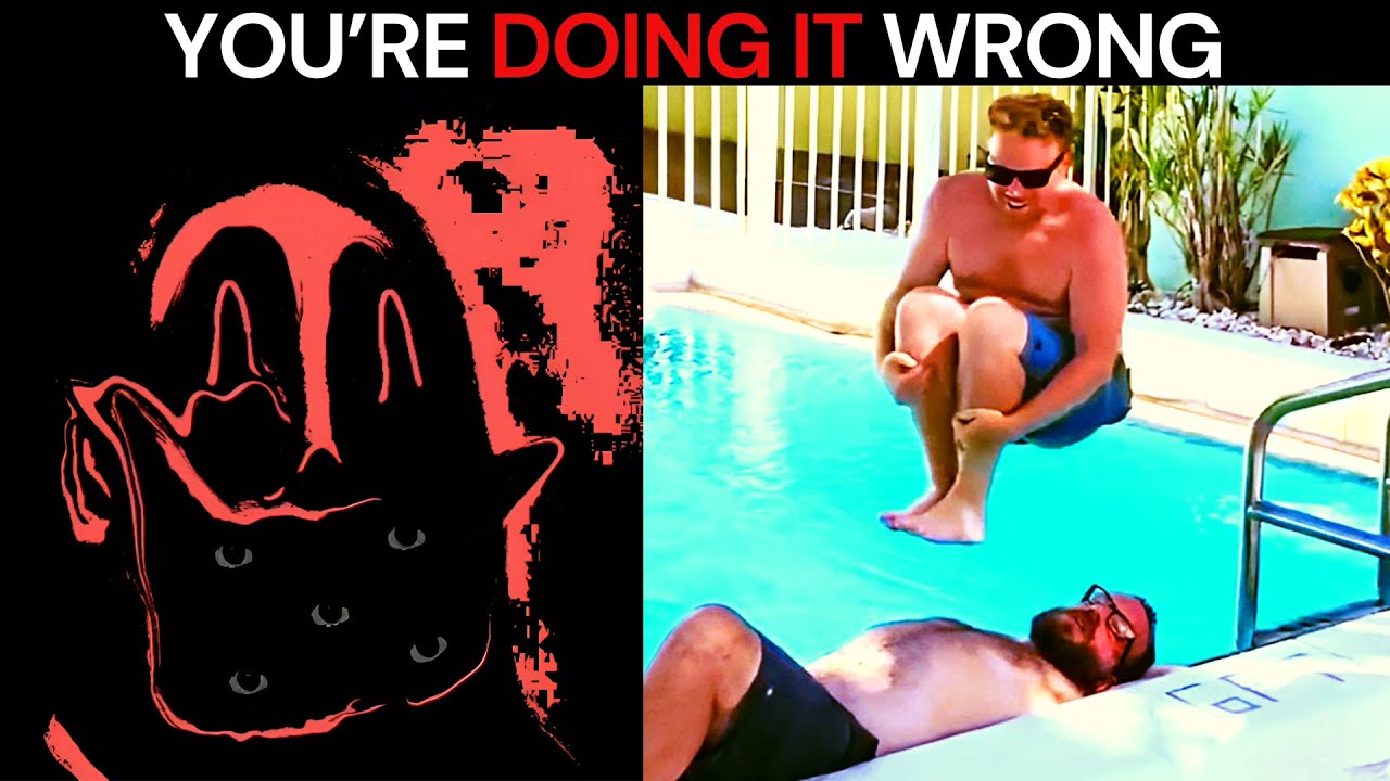 Mr Incredible Becoming Uncanny meme (You're doing it wrong)